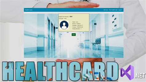 hospital management system using smart card|Smart Medical Health Card for Hospital Management.